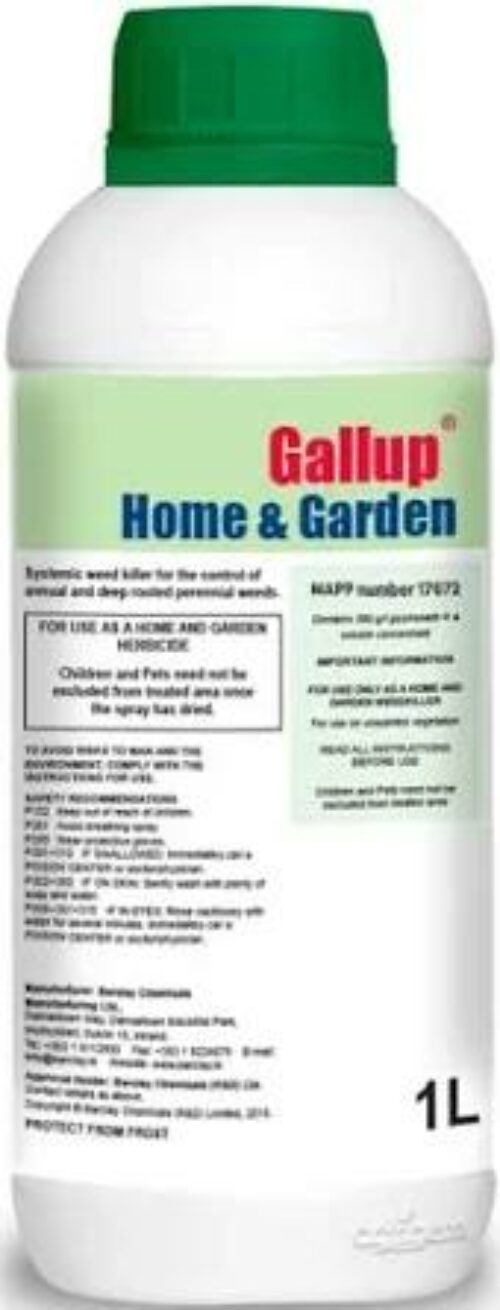 Barclays Gallup Home & Garden Glyphosate Weedkiller 1ltr Product Image