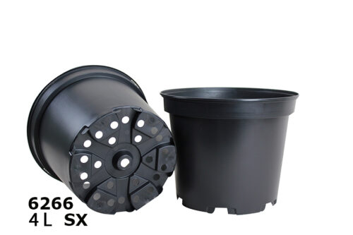 Soparco SX 2ltr Black (15cm) Container Pots (pack of 10) Product Image