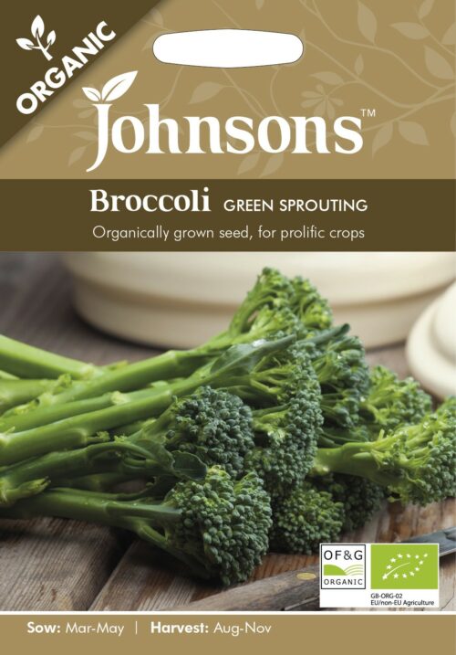 Johnsons Organic Green Sprouting Broccoli Product Image