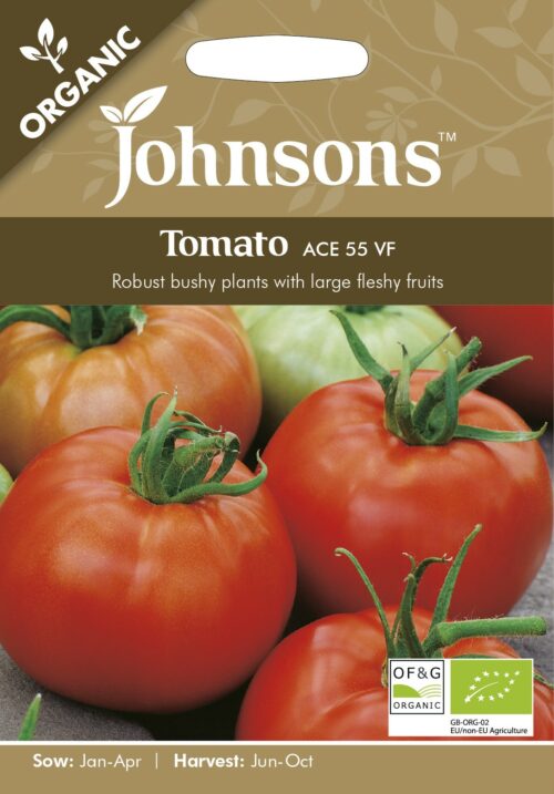 Johnsons Organic Tomato Ace 55VF Product Image
