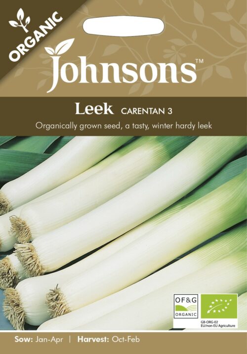 Johnsons Organic Leek Carentan 3 Product Image
