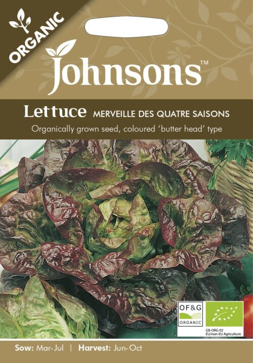 Johnsons Organic Lettuce Merveille Des Quatre Saisons Product Image