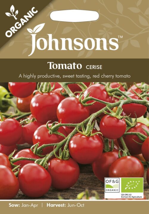 Johnsons Organic Tomato Cerise Product Image