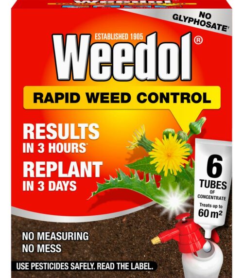 Evergreen Weedol Rapid Weed Control 6 Tubes Product Image
