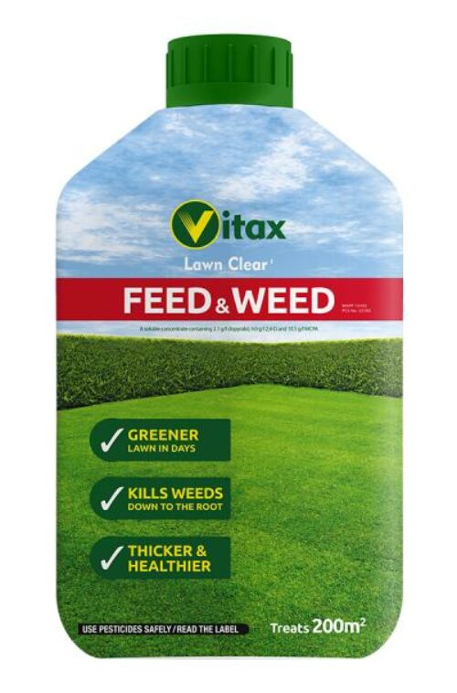 Vitax Lawn Clear Feed & Weed 200m2 1ltr Product Image