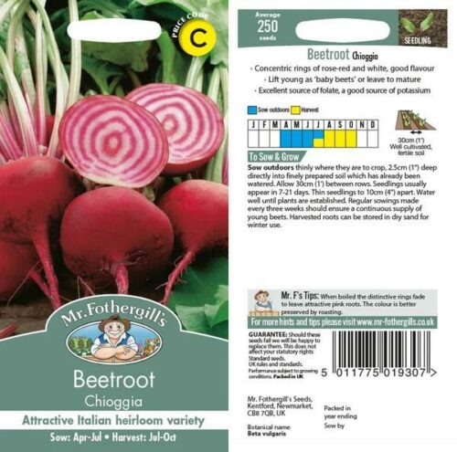 Beetroot Chioggia Seeds Product Image