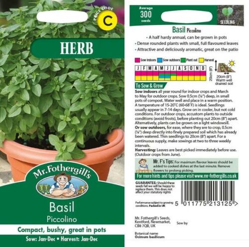 Basil Piccolino Product Image