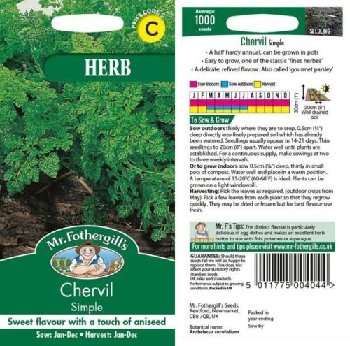 Chervil Simple Product Image