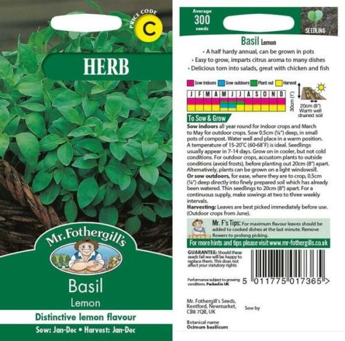 Basil Lemon Product Image