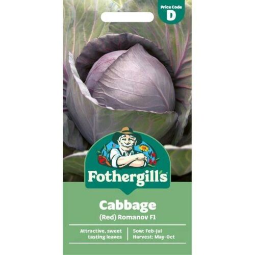 Cabbage (Red) Romanov F1 Seeds Product Image