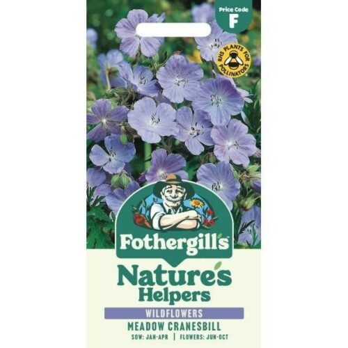 Nature’s Helpers Meadow Cranesbill Seeds Product Image