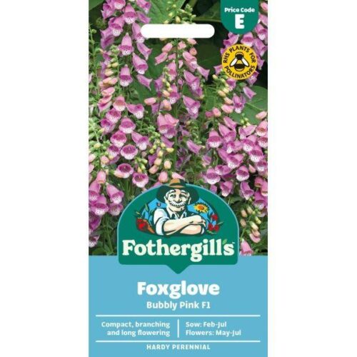 Foxglove Bubbly Pink F1 Seeds Product Image