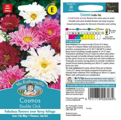 Cosmos Double Click Mixed Seeds Product Image