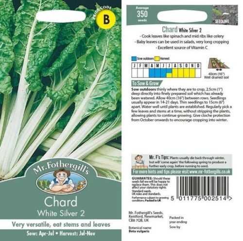 Chard White Silver 2 Seeds Product Image