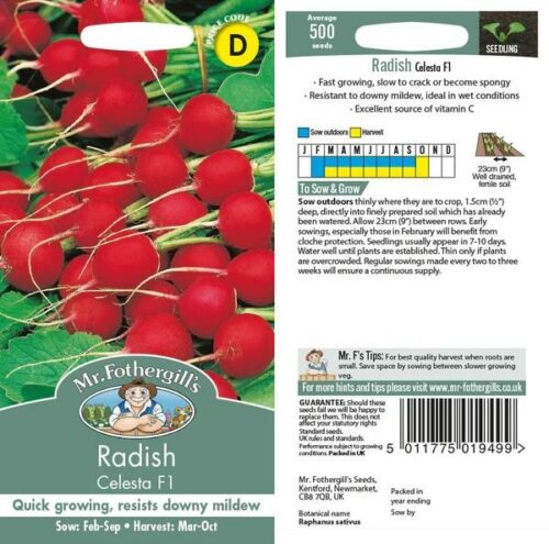 Radish Celesta F1 Seeds Product Image