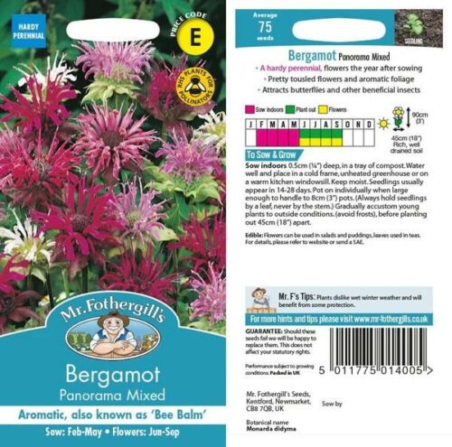 Bergamot Panorama Mixed Seeds Product Image