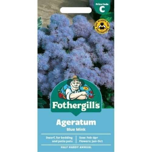 Ageratum Blue Mink Seeds Product Image
