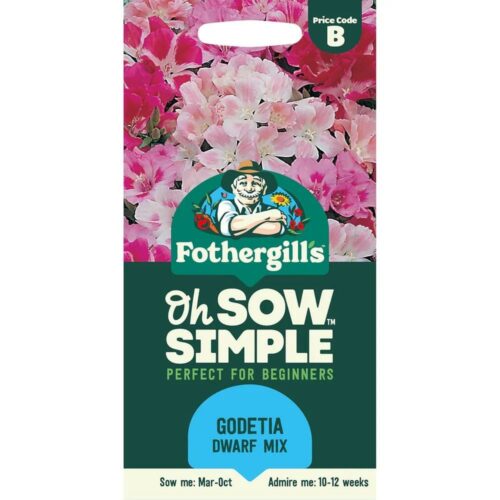 Oh Sow Simple – GODETIA Dwarf Mixed Seeds Product Image