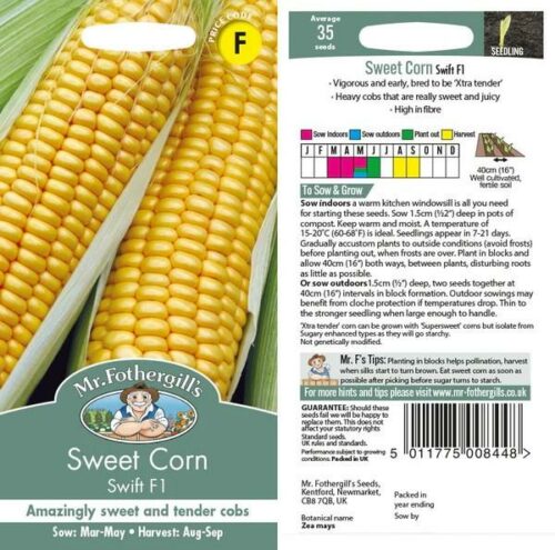 SweetCorn Swift F1 Seeds Product Image