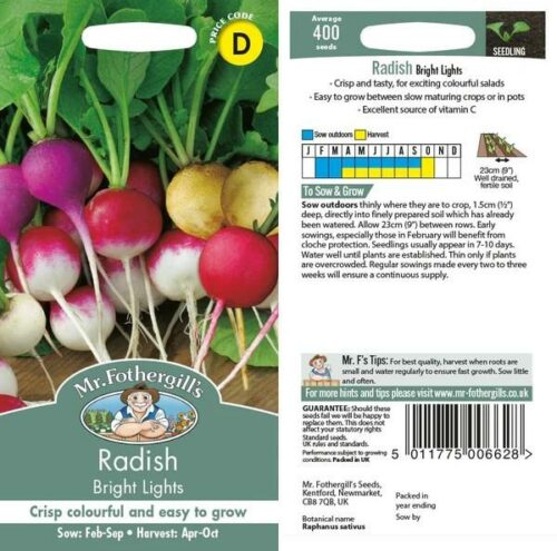 Radish Bright Lights Seeds Product Image