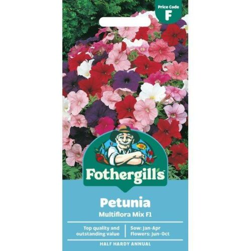 Petunia Mr F’s Multiflora Mixed F1 Seeds Product Image