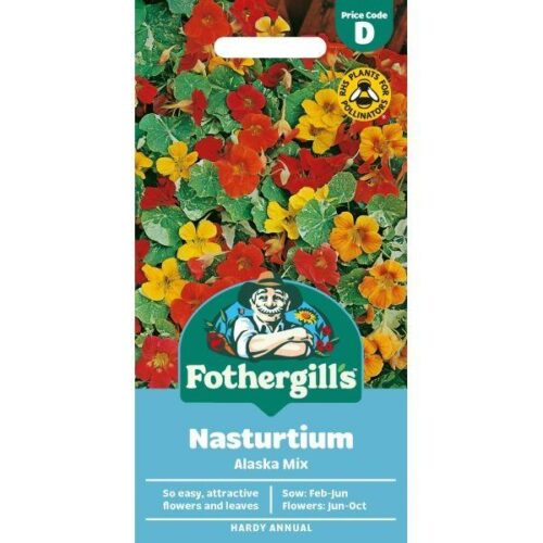 Nasturtium Alaska Mixed Seeds Product Image