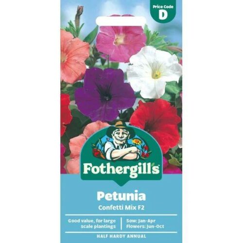 Petunia Confetti Mixed F2 Seeds Product Image