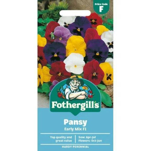 Pansy Mr F’s Early Mixed F1 Seeds Product Image