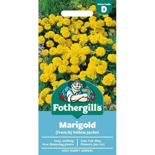 Marigold (French) Yellow Jacket Seeds Product Image