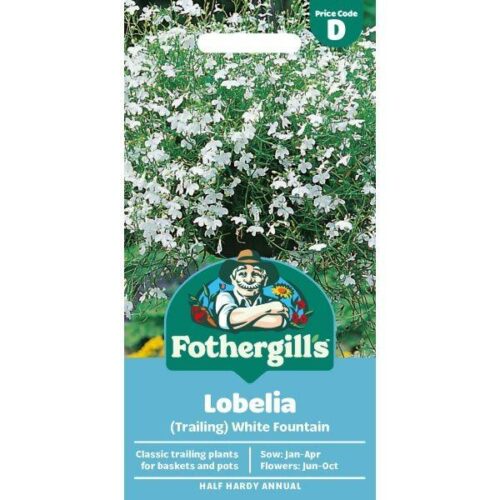 Lobelia White Fountain Seeds Product Image