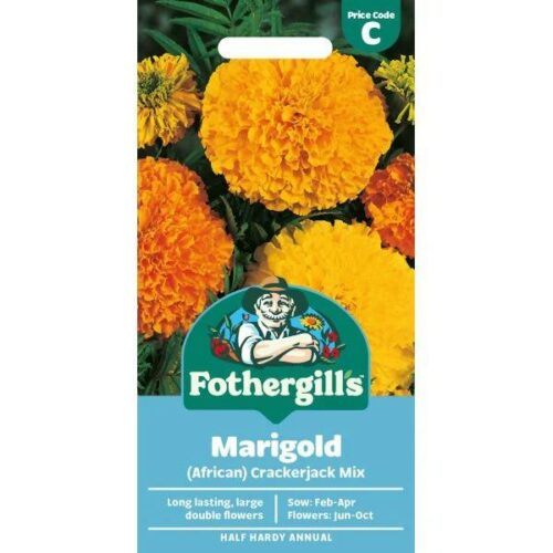 Marigold (African) Crackerjack Mixed Seeds Product Image